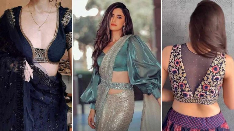 Designer Blouses How to Match Them with Lehenga and Sarees