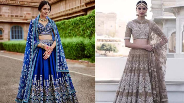 Chaniya Cholis with Unique Fabrics Whats Trending