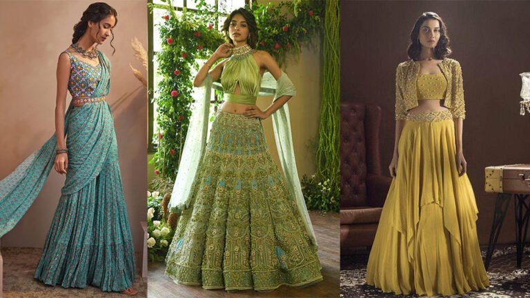 Indo Western Fashion for Bridal Showers and Pre Wedding Functions