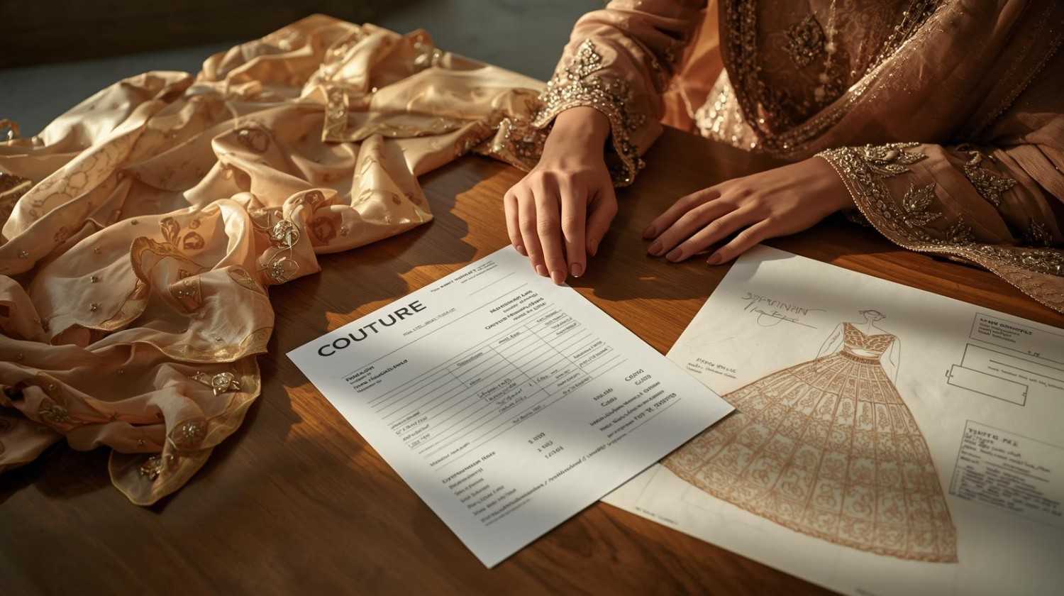 How to Read a Couture Invoice: Materials, Labor & Costs