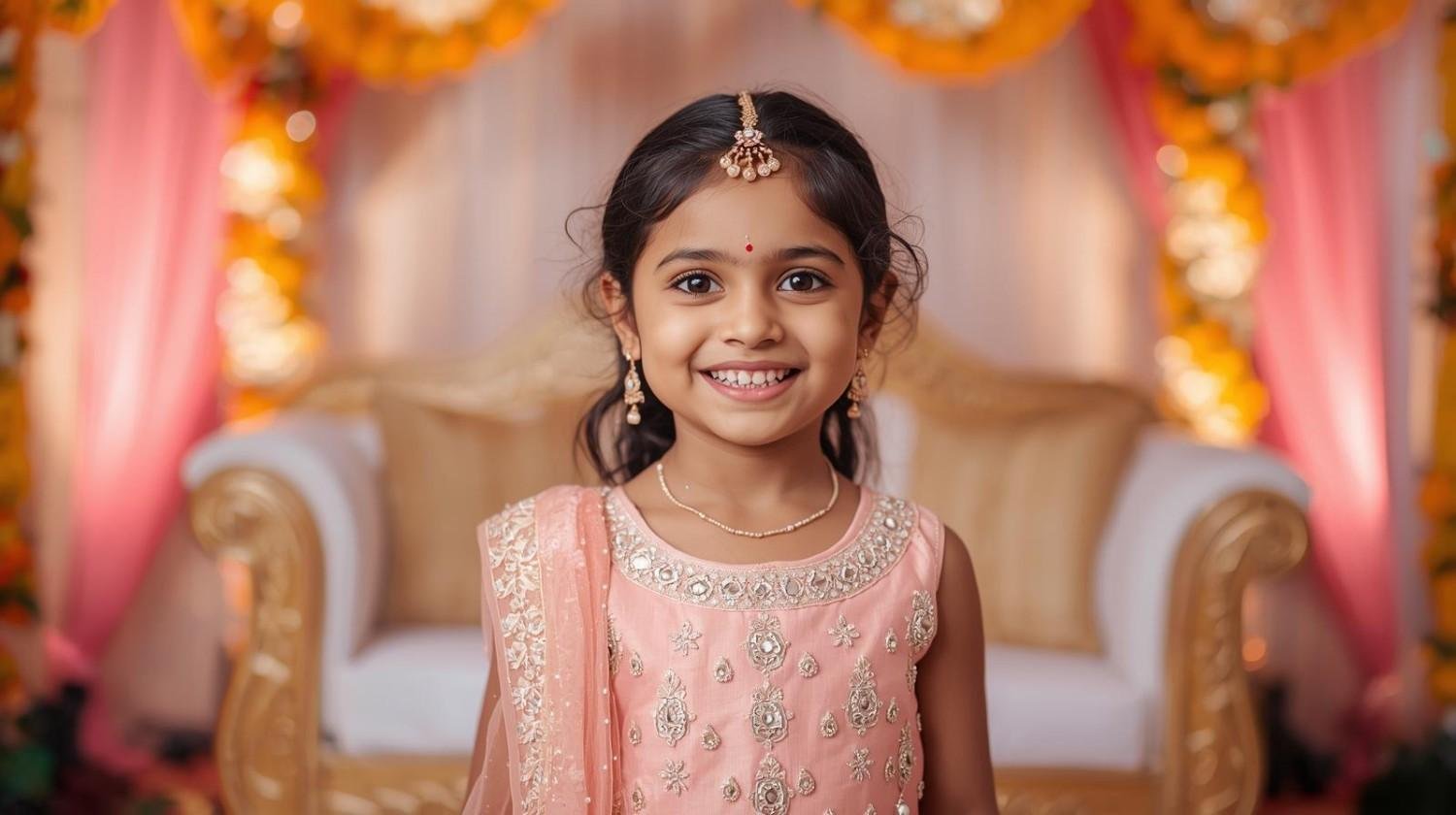 Kids at Weddings Mini Lehenga & Chaniya Choli Styling Tips