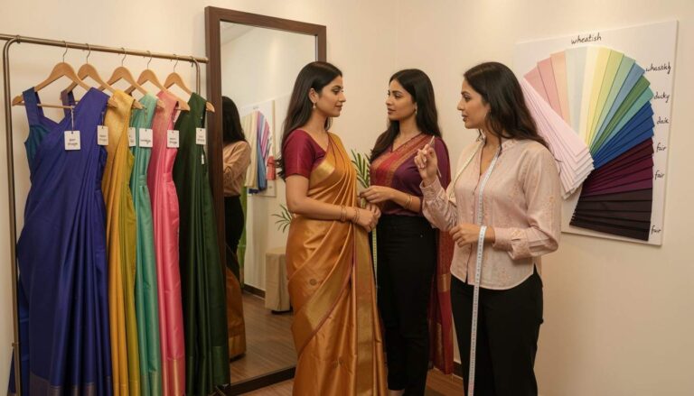 How to Choose a Saree Based on Your Body Type and Skin Tone