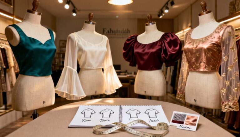 Sleeve Guide for Blouses Puff Detachable Cap and More How They Wear and Photograph