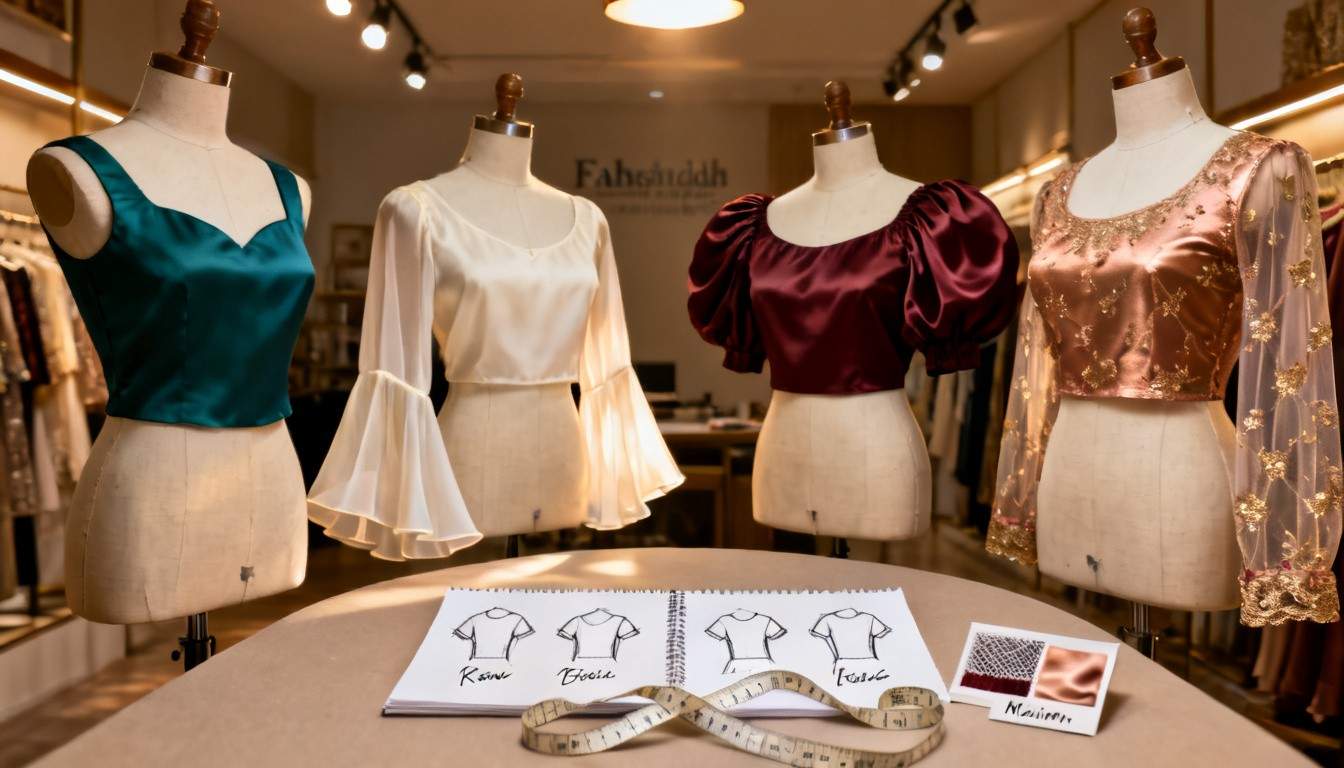 Sleeve Guide for Blouses Puff Detachable Cap and More How They Wear and Photograph